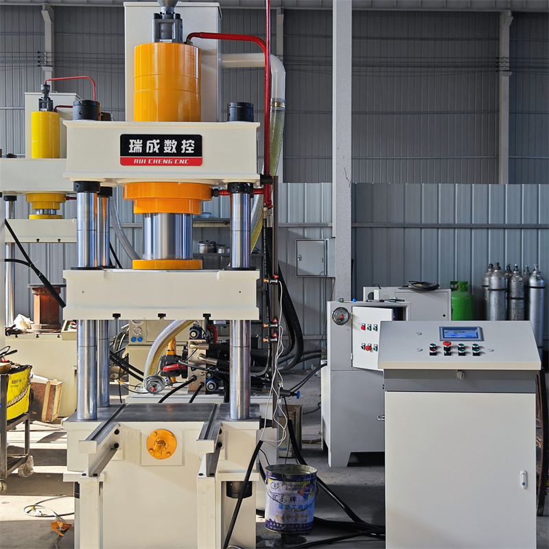 160噸三梁四柱液壓機(jī) 160T三梁四柱油壓機(jī)帶PLC觸摸屏 壓機(jī)支持定制