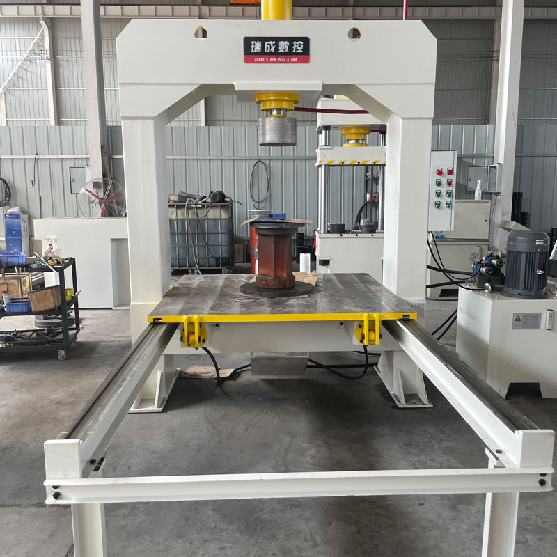 50T可移動工作臺龍門液壓機