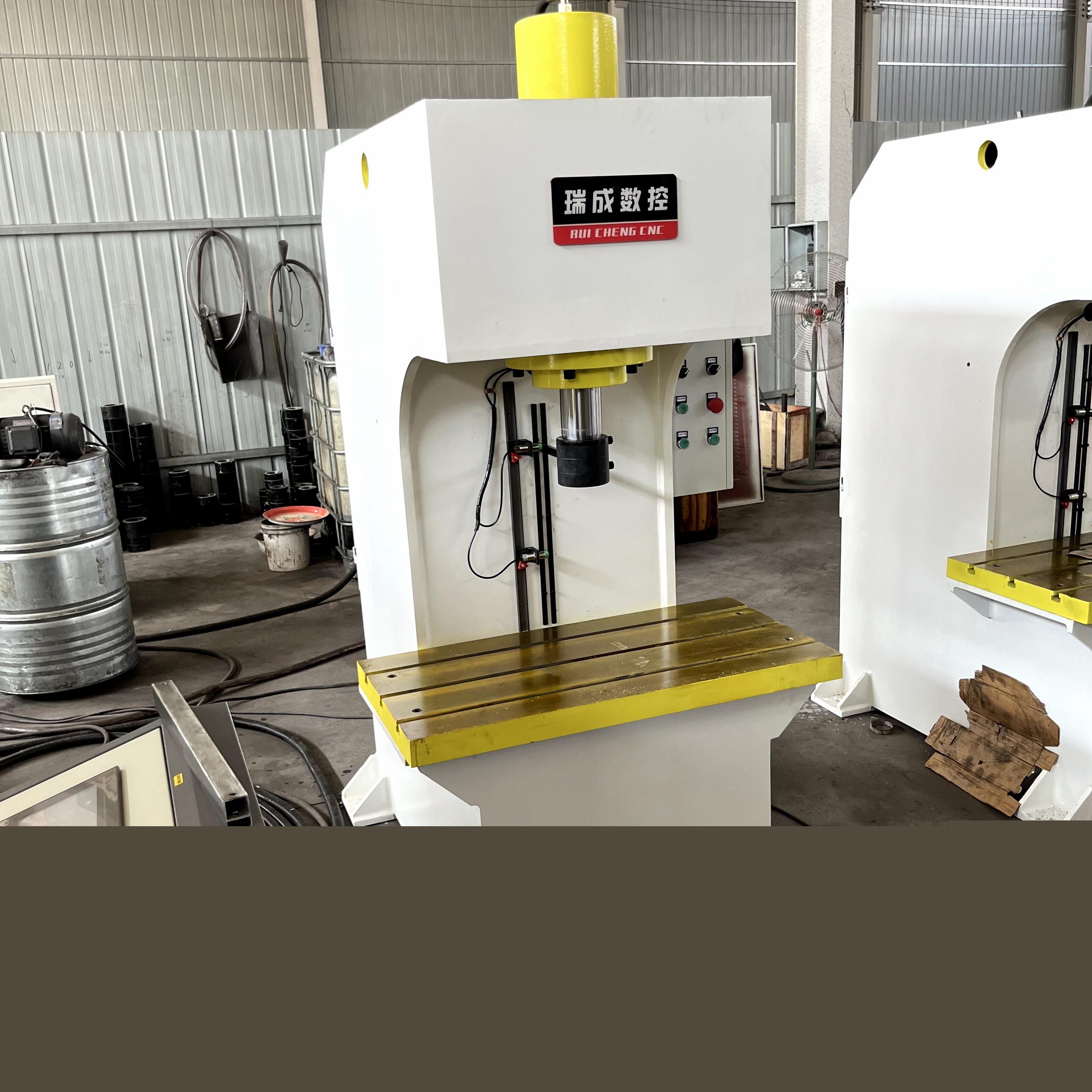 50T大臺(tái)面單臂液壓機(jī)校直整形