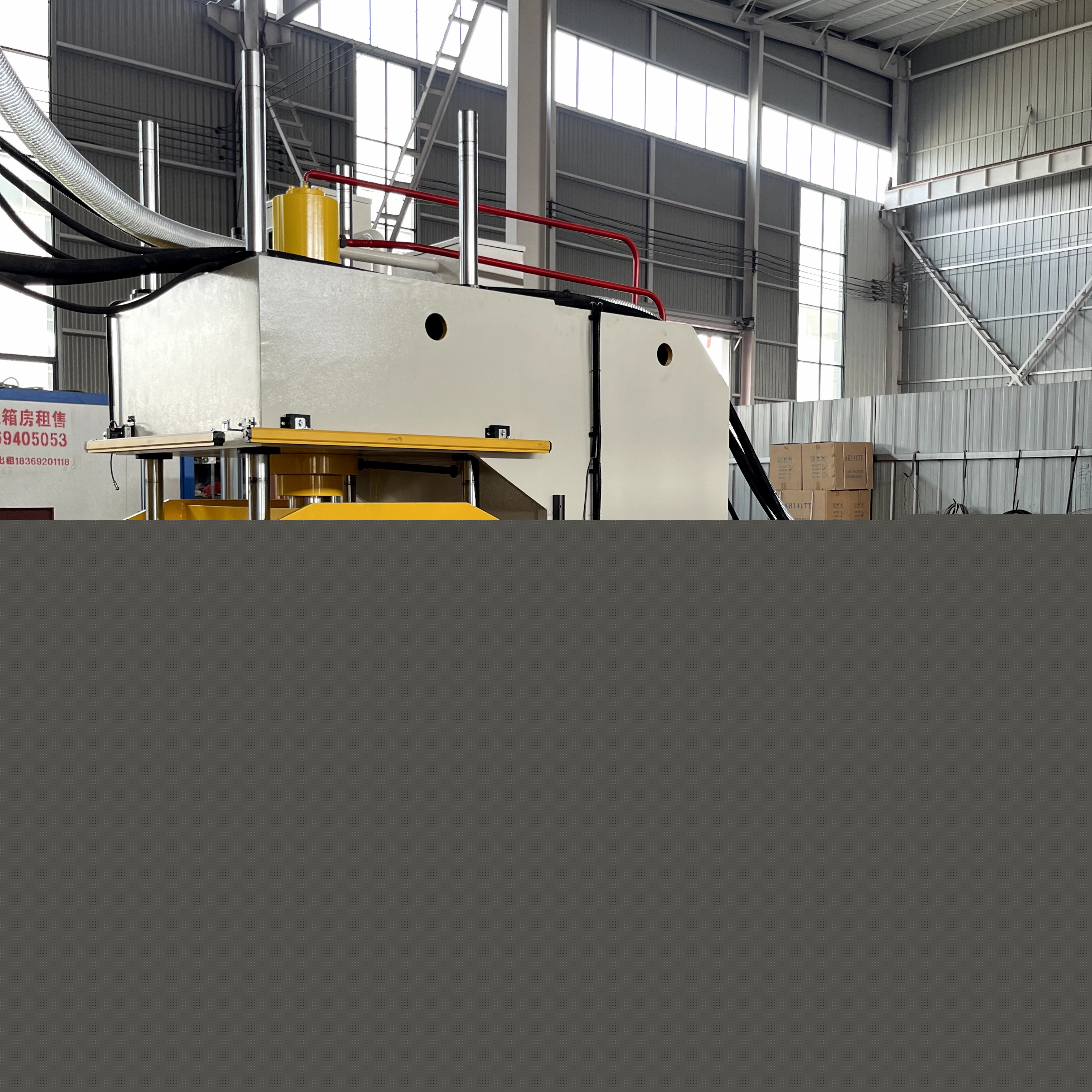 50T大臺(tái)面客戶(hù)定制單臂液壓機(jī)