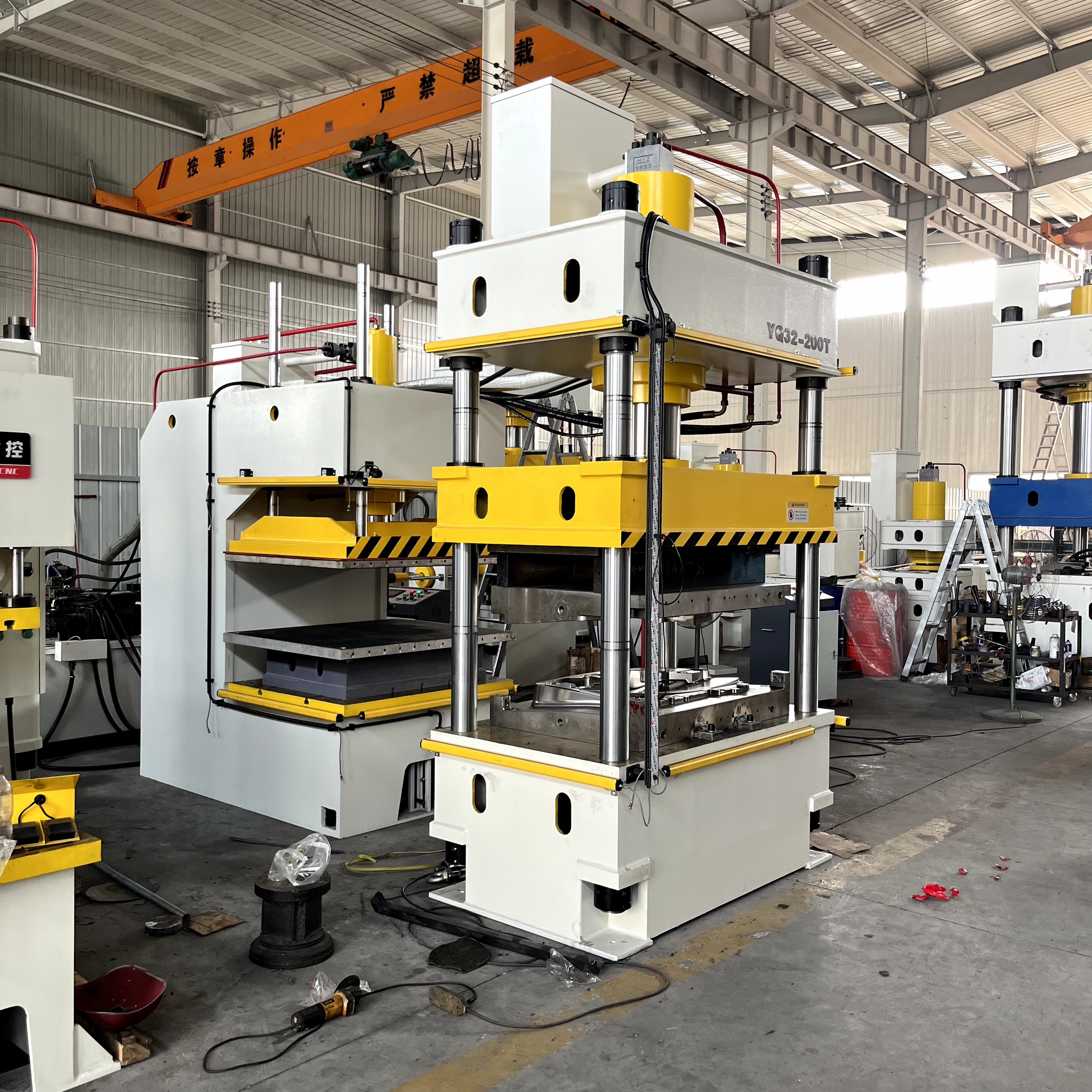 50T 單臂液壓機(jī)汽車隔音棉壓平