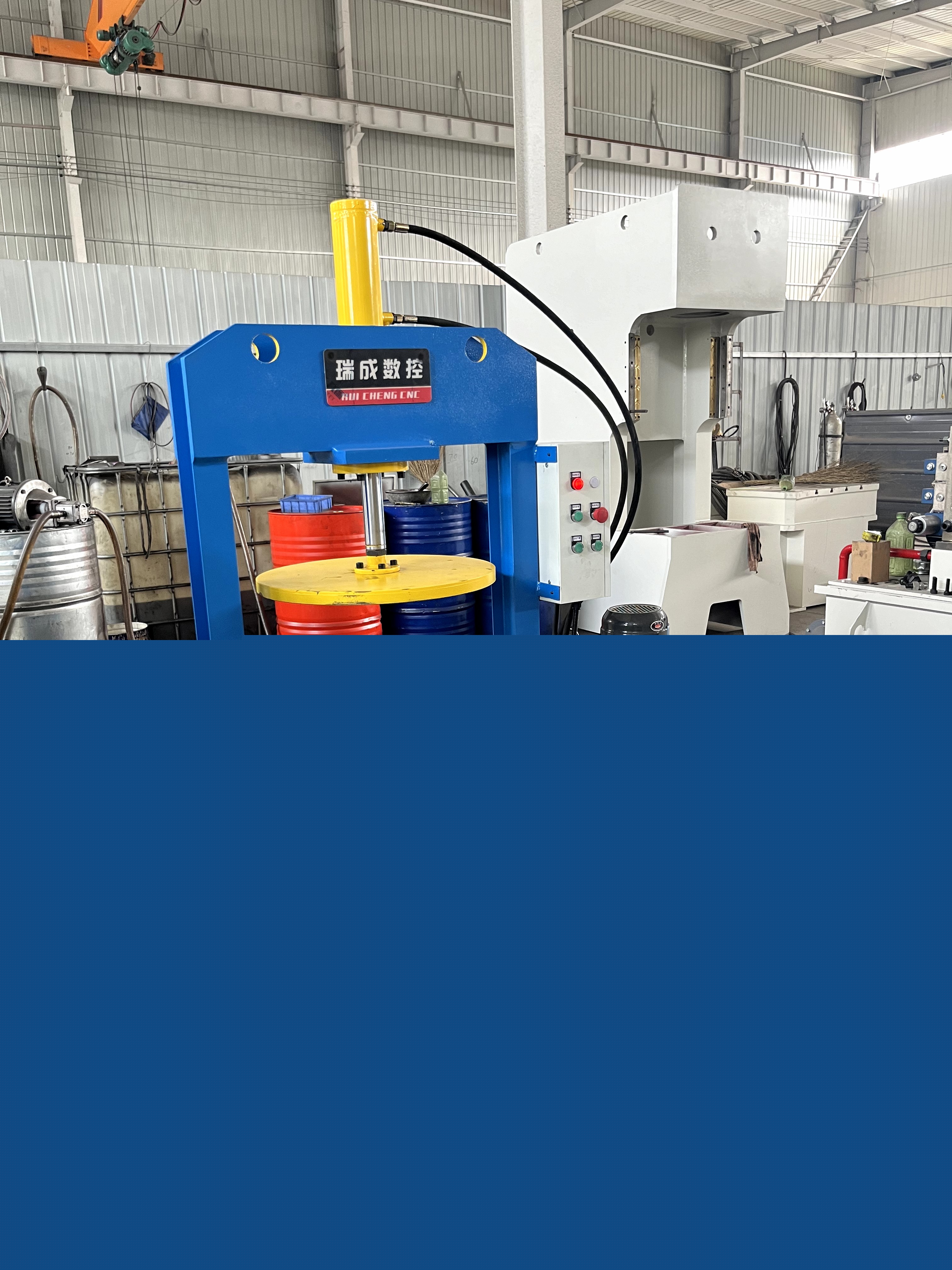 10T龍門液壓機(jī)助力海帶餅水分壓制，開啟食品加工新紀(jì)元